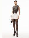 Safari Shorts in Cotton Tailoring White - ALEXANDER WANG - BALAAN.