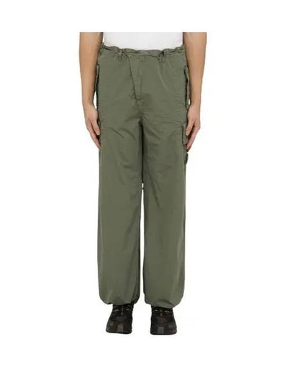 Flatt Nylon Oversized Cargo Straight Pants Green - CP COMPANY - BALAAN 2