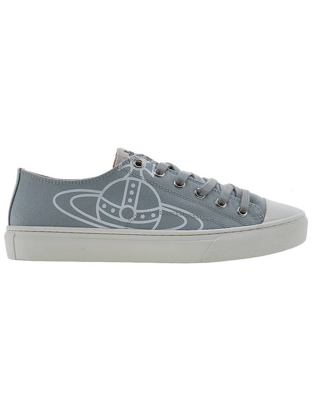 ORB Logo Low Top Sneakers Grey - VIVIENNE WESTWOOD - BALAAN 3