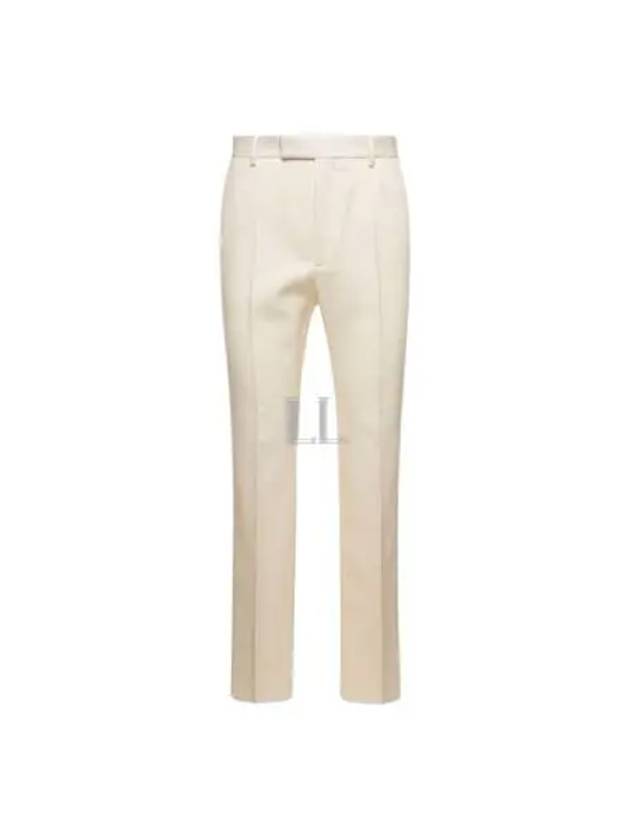 Wool Slacks Ivory - GUCCI - BALAAN 2