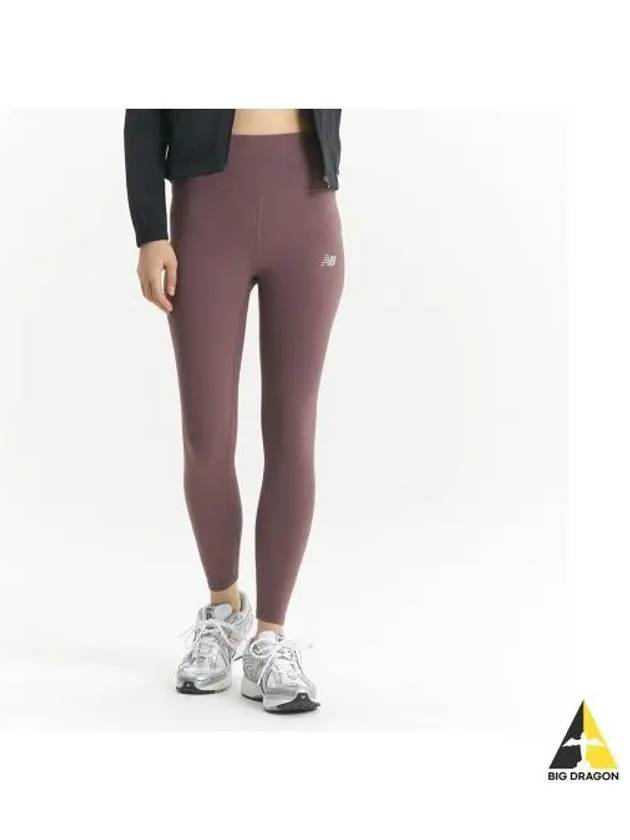 NBNSE2P042 WOMEN Harmony 25 inch high rise leggings DPINK - NEW BALANCE - BALAAN 1