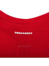 Dsquared Men's Innerwear D9M460050 Red TSHIRT - DSQUARED2 - BALAAN 7