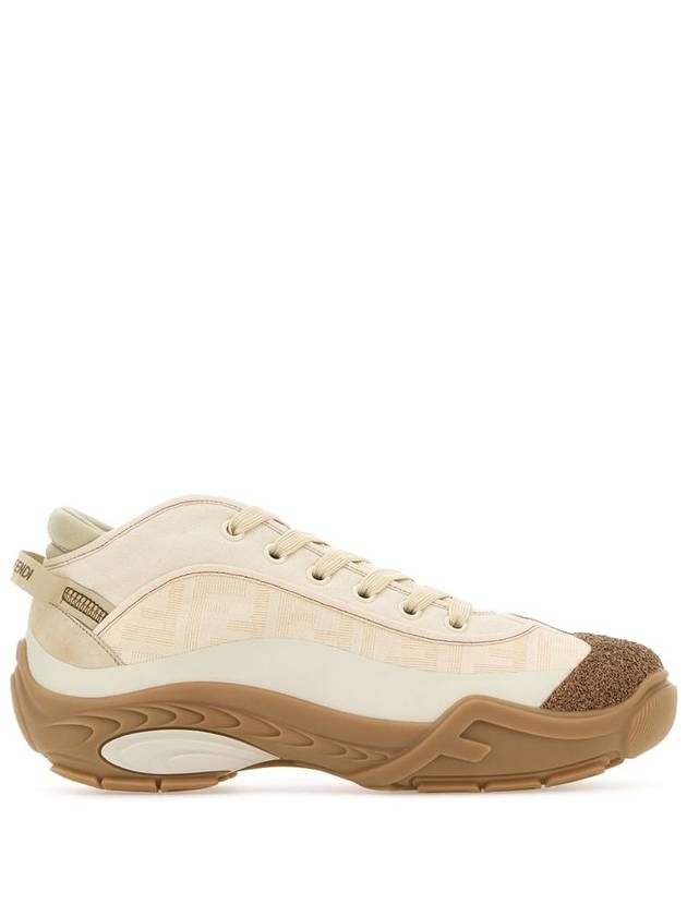 Lab Low-Top Sneakers Beige - FENDI - BALAAN 2