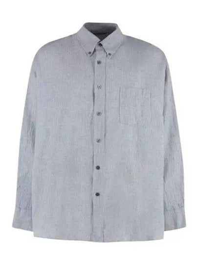 Burrow Sisker Button Long Sleeve Shirt Sky Blue - OUR LEGACY - BALAAN 2