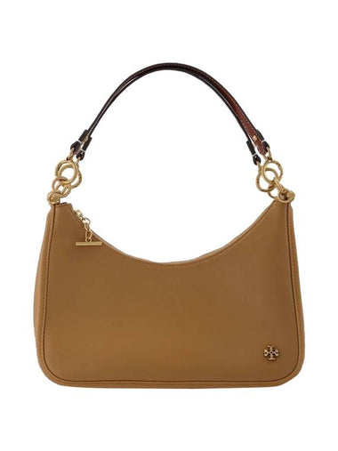 Mercer Crescent Shoulder Bag Brown - TORY BURCH - BALAAN 1