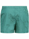 Wappen Patch Nylon Metal Swim Shorts Aqua Blue - STONE ISLAND - BALAAN 3