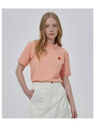 KODAK SIGNATURE POLO T SHIRT WOMEN ORANGE - KODO - BALAAN 1