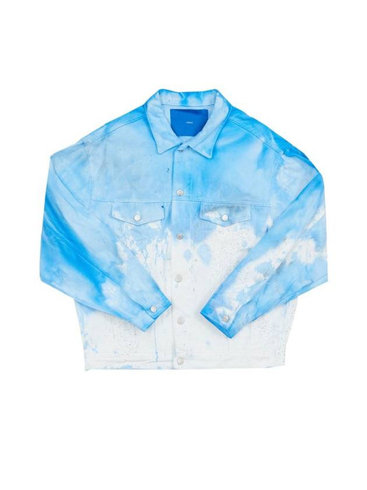 WATER COLOR DENIM JACKET - NBNC - BALAAN 2