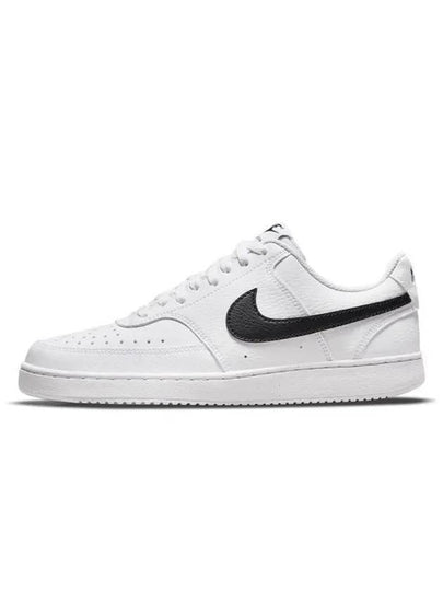 Court Vision Next Nature Low Top Sneakers White Black - NIKE - BALAAN 2