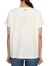 Magno Linen Short Sleeve T-Shirt White - MAX MARA - BALAAN 4