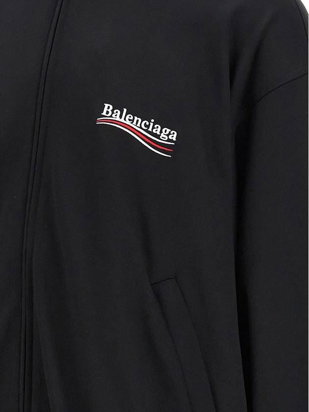 Balenciaga Logo Embroidery Sweatshirt - BALENCIAGA - BALAAN 4