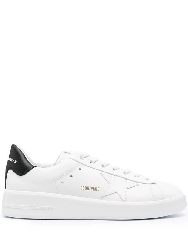 Purestar Black Tab Low Top Sneakers White - GOLDEN GOOSE - BALAAN 2