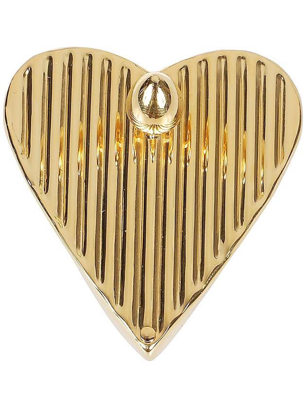 Bombe Heart Stud Earrings AA2B068LA011 - ALAIA - BALAAN 3