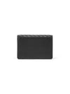 Intrecciato Flap Card Wallet Navy - BOTTEGA VENETA - BALAAN 5