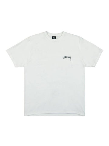 Modern Age Cotton Short Sleeve T-Shirt White - STUSSY - BALAAN 1