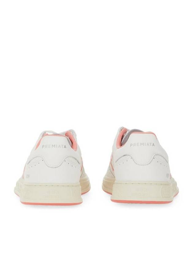 Classic Calfskin Low Top Sneakers Pink White - PREMIATA - BALAAN 4