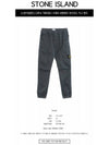 Wappen Patch Cargo Track Pants Grey - STONE ISLAND - BALAAN 3