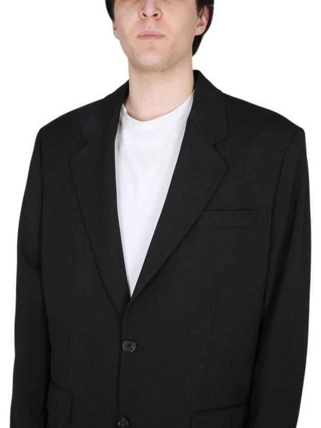 Two Button Breasted Jacket Black - ACNE STUDIOS - BALAAN 5