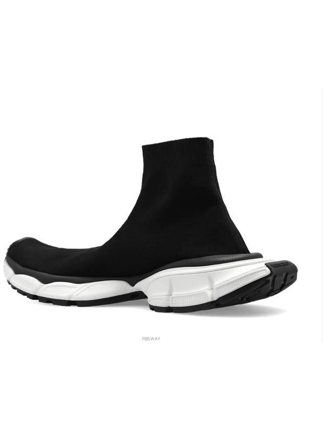 3XL Sock Recycled Knit Low Top Sneakers Black - BALENCIAGA - BALAAN 5