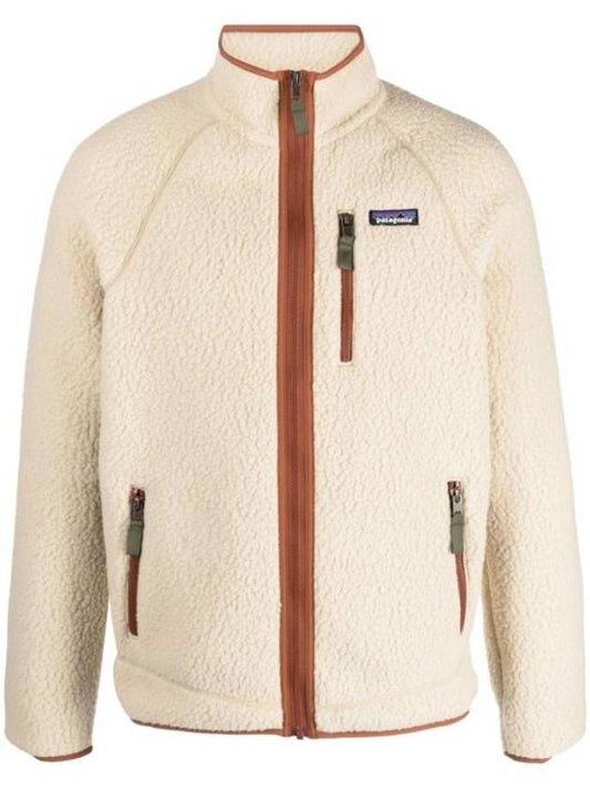 Retro Pile Fleece Zip-up Jacket Khaki Brown - PATAGONIA - BALAAN 1