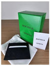 Intrecciato Leather Card Wallet Black - BOTTEGA VENETA - BALAAN 7