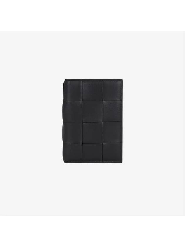 Cassette Half Wallet Black - BOTTEGA VENETA - BALAAN 2