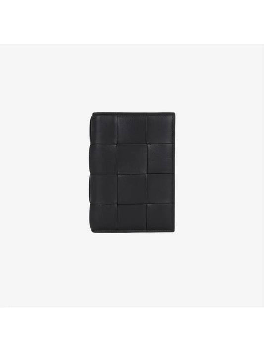 Cassette Half Wallet Black - BOTTEGA VENETA - BALAAN 2