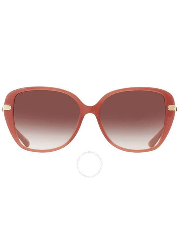 Michael Kors Brown Sunset Gradient Butterfly Ladies Sunglasses MK2185BF 354813 57 - MICHAEL KORS - BALAAN 1