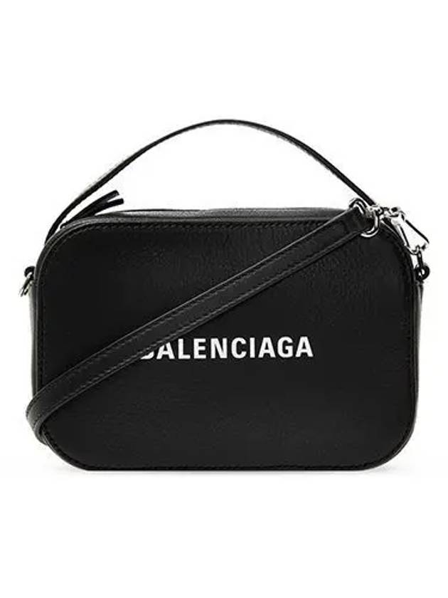 Everyday leather camera shoulder bag black - BALENCIAGA - BALAAN 2