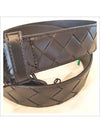 Intrecciato Belt Black - BOTTEGA VENETA - BALAAN 6