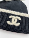 CC logo beanie black - CHANEL - BALAAN 3