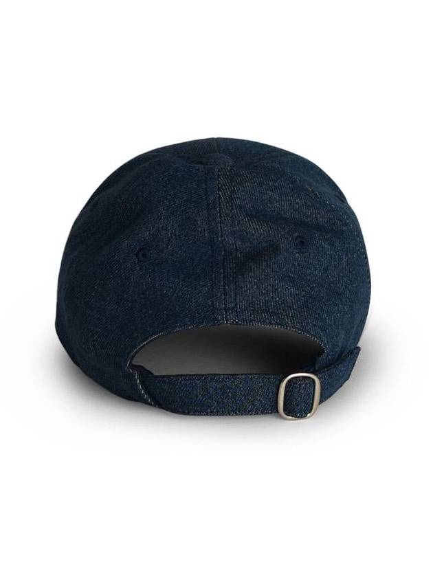 Off-White Blue Denim Cap - OFF WHITE - BALAAN 3