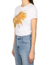 Nanilux sequin flower printing t shirt 445464 QHZA6 0900 - ALEXANDER MCQUEEN - BALAAN 4