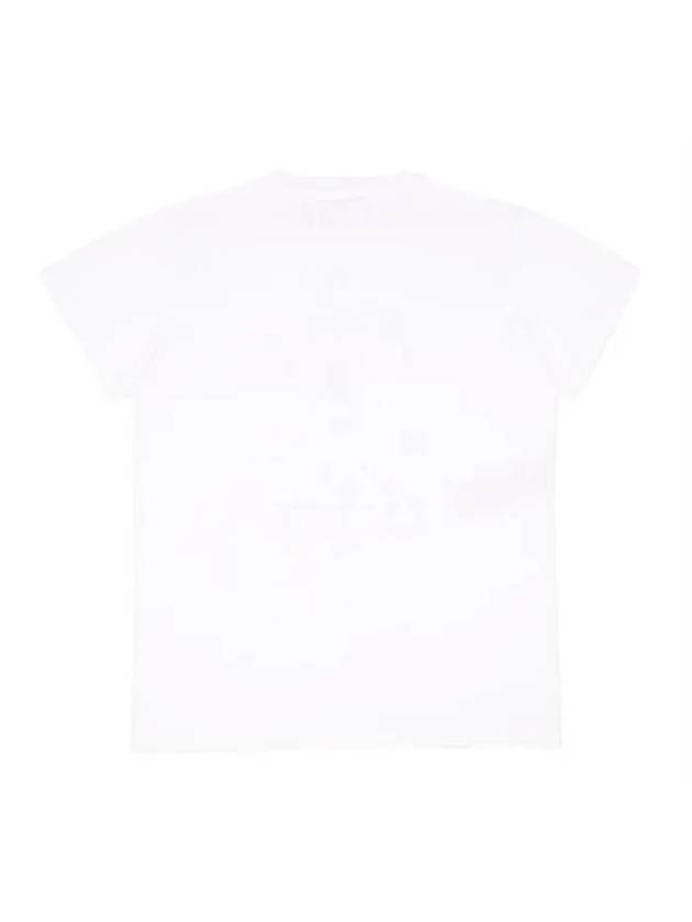 Numeric Logo Short Sleeve T-Shirt White - MAISON MARGIELA - BALAAN 3