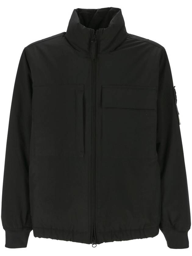 Soft Shell Pocket Jacket Black - STONE ISLAND - BALAAN 2