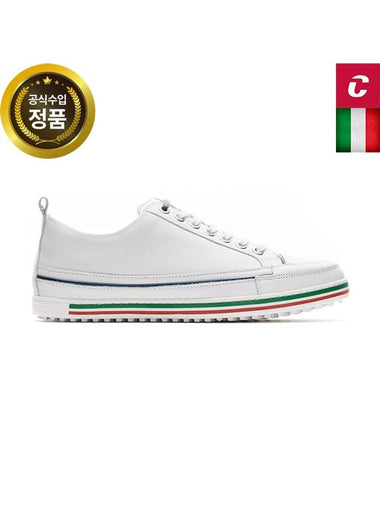 Official Italian handmade golf shoes MONTEROSSO WHITE - DUCA DEL COSMA - BALAAN 1