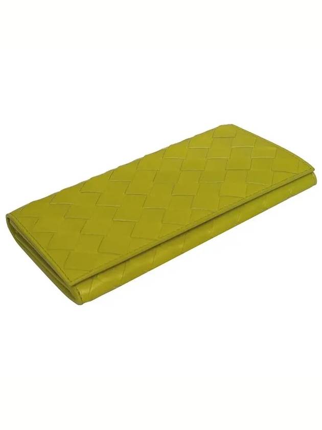 Intrecciato Long Wallet Kiwi - BOTTEGA VENETA - BALAAN 4