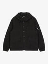 Men's Multi Pocket Hooded Jacket Black - CP COMPANY - BALAAN 2