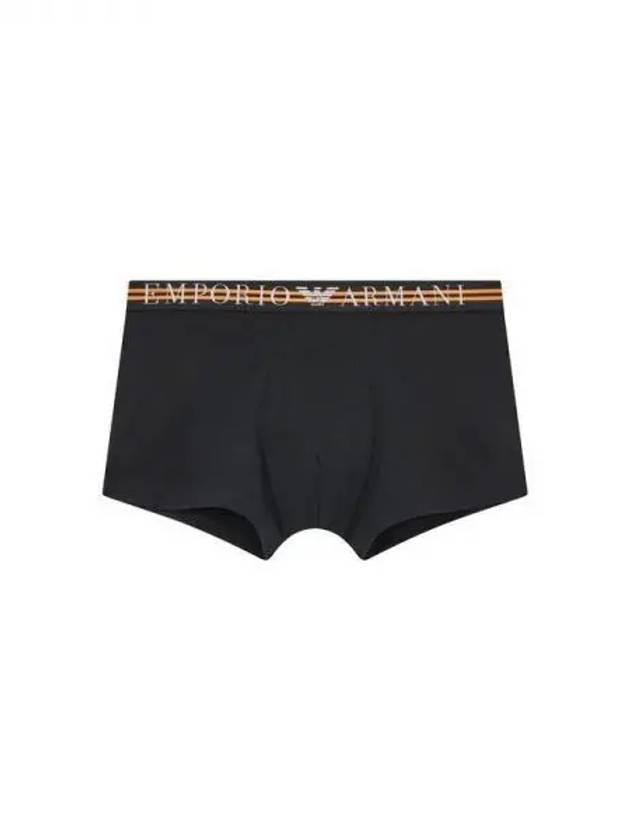 UNDERWEAR Men s Double Line Logo Banding Drawn Black 270757 - EMPORIO ARMANI - BALAAN 1