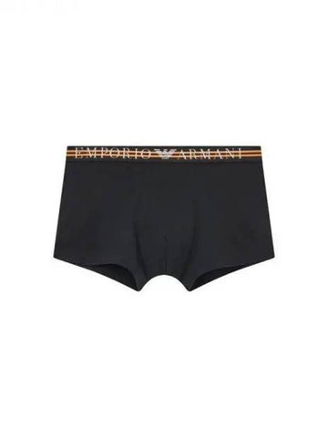 UNDERWEAR Men s Double Line Logo Banding Drawn Black 270757 - EMPORIO ARMANI - BALAAN 1