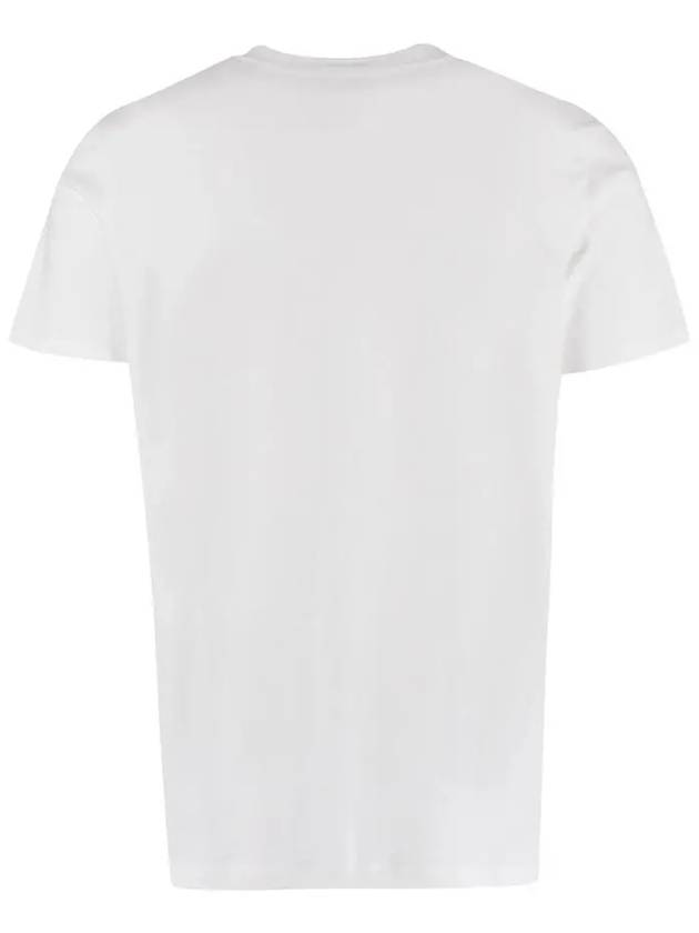 Men's VPC Logo Short Sleeve T-Shirt White - A.P.C. - BALAAN 4