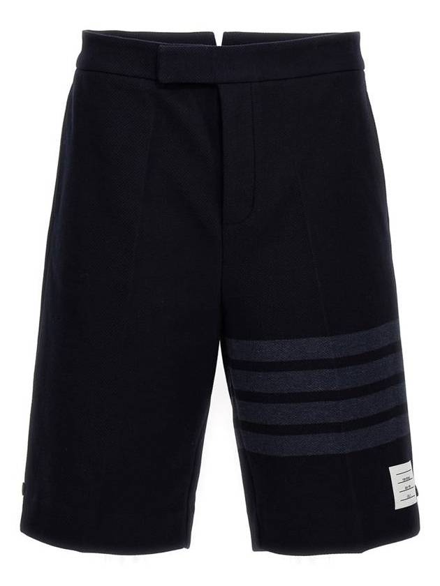 4 Bar Stripe Shorts Navy - THOM BROWNE - BALAAN 2