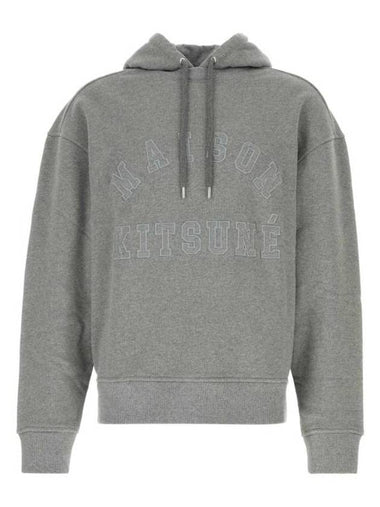 Varsity Hoodie Grey - MAISON KITSUNE - BALAAN 1