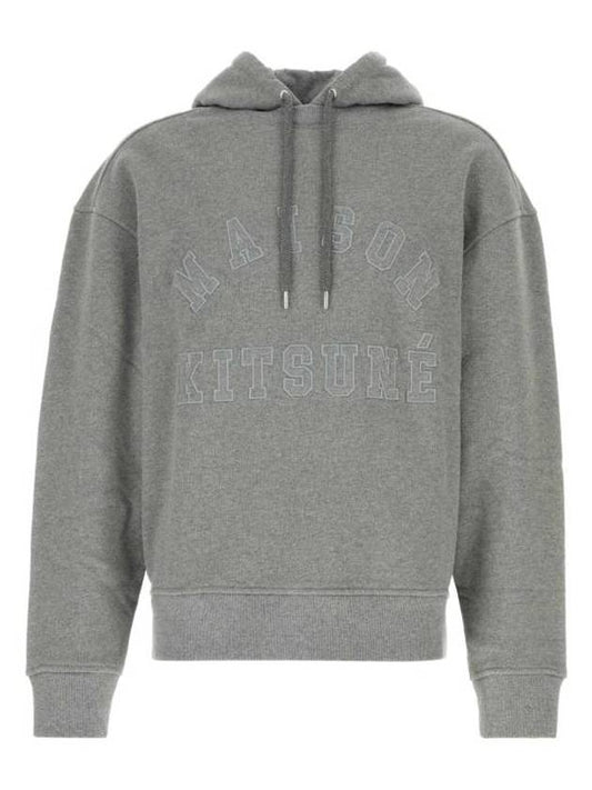 Hooded Sweatshirt NM00702KM0326 H131 Gray - MAISON KITSUNE - BALAAN 1