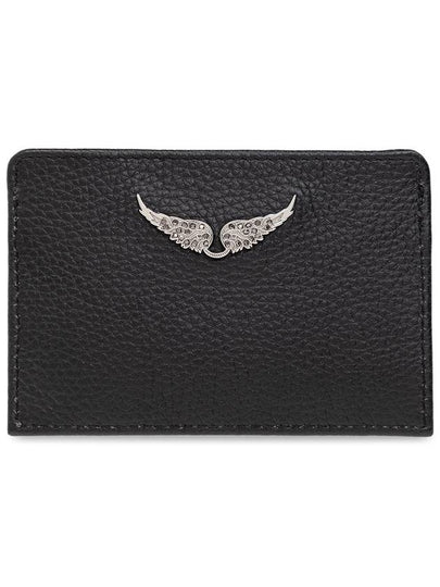 ZV Pass logo decorated leather card holder LWSG00001 - ZADIG & VOLTAIRE - BALAAN 2