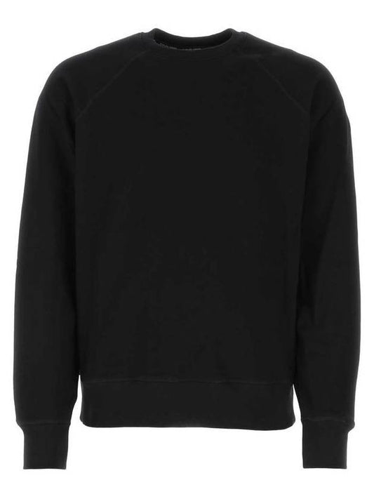 Men's Huron Crew Neck Sweatshirt Black - CANADA GOOSE - BALAAN 1