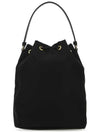 Duet Re-Nylon Bucket Bag Black - PRADA - BALAAN 3