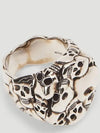 Multi Skull Skull Chain Ingrave Vintage Ring Ring - ALEXANDER MCQUEEN - BALAAN 1