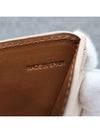 Sense Embroidered Logo Calfskin Card Wallet Light Beige - CHLOE - BALAAN 9