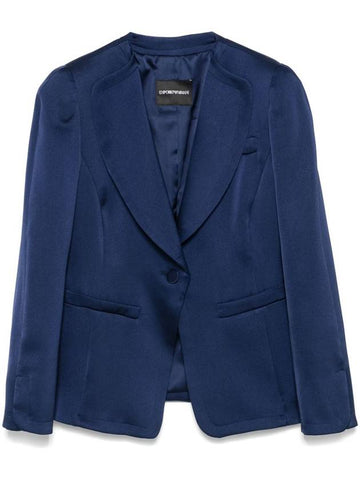 Emporio Armani Jackets Blue - EMPORIO ARMANI - BALAAN 1